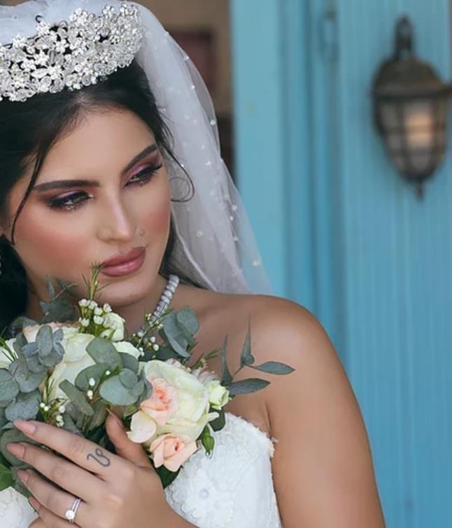 بورتريه العروس بعدسة أماني الباسل